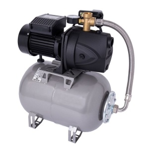 Hidrofor cu pompa autoamorsanta Wasserkonig FL528625, fonta, putere 1250 W, debit 5160 l/h, inaltime refulare 52 m, vas de expansiune 24 l
