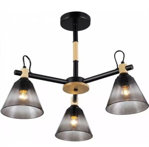 Lustra Quark cu 3 surse de iluminat, E27, IP20, model 06781/3
