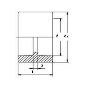 Mufa teava PPR, Ø 32 mm, PN25, verde - Img 2