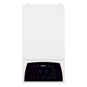 Pachet apartament cu 3 camere, centrala termica pe gaz in condensare 25 kW, Motan Condens Plus 100 25 C38GC25V1XP4, +2 ani Extra Garantie, Calorifere, Termostat Wireless, Set robineti tur/retur, Kit evacuare inclus si Kit complet armaturi montaj - Img 3