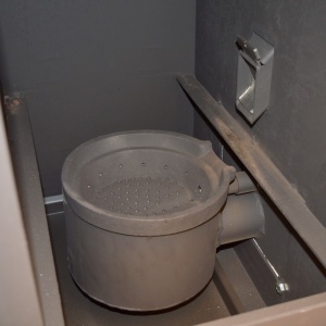 Pachet centrala mixta lemn/pelet Termax Tera 40 kW, 265 mp, buncar peleti 120 kg, volum manta apa 100 litri, diametru cos Ø120 mm, Termostat ambiental KOPH CT99, Pompa recirculare, Boiler termoelectric 100 litri, Grup siguranta - Img 8