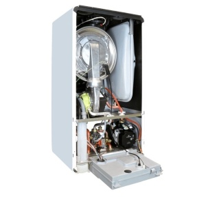 Pachet Centrala termica pe gaz in condensare Fondital Antea Next KC 26 kW, Clasa A, Afisaj color si intuitiv, IPX5D, Incalzire + ACM, Kit de evacuare inclus si Filtru magnetic Cleanex Mag 1" - 3/4" 22 mm, anti-magnetita + Solutie Cleanex Allround - Img 4