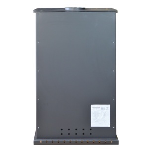 Pachet soba pe lemn Termax Ambra, 9.47 kW, randament 84.32%, 60 m², Bej, set accesorii, aspirator cenusa si suport lemne foc metalic Termax XL - Img 7