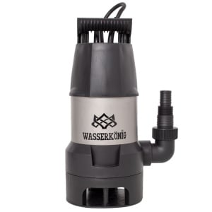 Pompa submersibila din plastic Wasserkonig, ape murdare, particule max. 35 mm, putere 950 W, debit 15000 l/h, inaltime refulare 8.5 m, flotor electromecanic, SPMD9250 - Img 2
