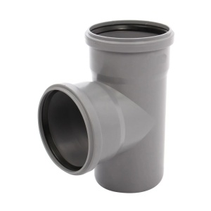 Ramificatie polipropilena, pentru scurgere, Ø 315/315 mm, 87° - Img 2