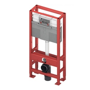Set de instalare incastrata pentru WC suspendat TECEconstruct, inaltime 1,12 m, 9500393