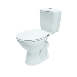 Set vas WC Ice cu rezervor, mecanism si capac, evacuare laterala, alb