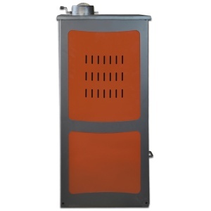 Soba pe lemn Termax Doina, 12.2 kW, randament 84.17%, 80 m², spatiu depozitare lemne, cuptor de gatit integrat, Maro - Img 5