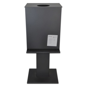 Soba pe lemn Termax Vesta cu picior, 9.47 kW, randament 84.32%, 60 m², Negru - Img 4
