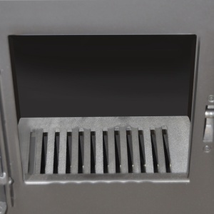 Termosemineu pe lemn Termax Hydra, 6.5 kW, randament 75.5%, 43 m², spatiu depozitare lemne, Bej - Img 5
