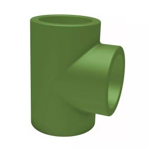 Teu PPR, Ø 50 mm, PN25, verde