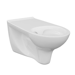 Vas WC suspendat Cersanit Etiuda "H", evacuare orizontala, K670-002, alb