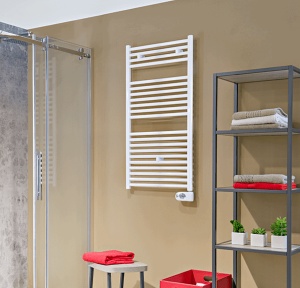 Calorifer (radiator) electric din aluminiu, scarita Fondital eCool ED, 528/1143 mm, 500 W - Img 4