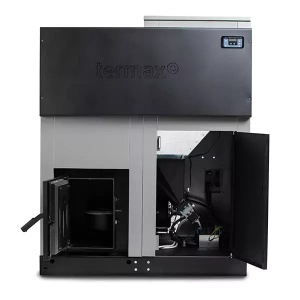 Centrala cu peleti Termax ECO GRI 50 kW, 330 mp, buncar peleti 170 kg, volum apa 150 litri, diametru cos fum ⌀120 mm - Img 3
