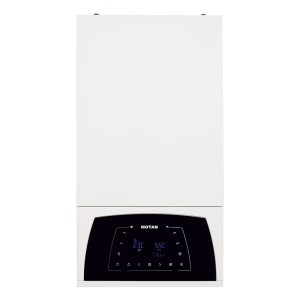 Centrala termica pe gaz in condensare Motan Condens Plus 100 25 C38GC25V1XP4, 25.6 kW incalzire/28.2 kW ACM, schimbator din otel inoxidabil, Kit de evacuare inclus + Filtru antimagnetita + 2 ani Extra Garantie - Img 2