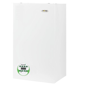 Centrala termica pe gaz in condensare, Motan Mkdens C38GC20-P,  22.5 kW, murala, afisaj LCD, protectie inghet, IP40, schimbator caldura inox, incalzire si ACM, Kit evacuare inclus