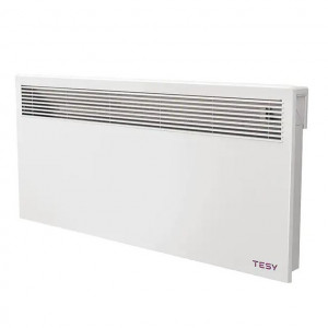 Convector electric de perete TESY LivEco, 2000 W, modul Wi-Fi incorporat, termostat reglabil, alb