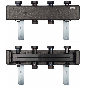Distribuitor Herz Pumpfix pentru 2 grupuri de pompare, DN25