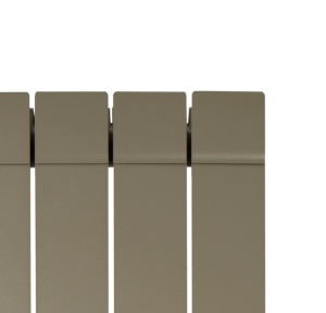 Element FONDITAL Garda S/90 din aluminiu 1800 mm, Bronze - Img 3