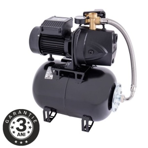 Hidrofor cu pompa autoamorsanta Wasserkonig FL498025, fonta, putere 1150 W, debit 4800 l/h, inaltime refulare 49 m, vas de expansiune 24 litri - Img 2
