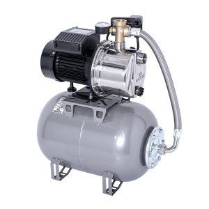 Hidrofor cu pompa autoamorsanta Wasserkonig, inox, putere 900 W, inaltime refulare 50 m, debit 3720 l/h, vas de expansiune 24 litri, IS506225