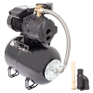 Hidrofor cu pompa de mare adancime Wasserkonig, putere 950 W, debit 3120 l/h, inaltime refulare 42 m, aspiratie 25 m, vas de expansiune 24 litri, FA425225 - Img 1
