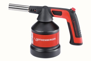 Lampa de gaz ergonomica pentru lipiri moi, Roflame 4 Piezo, 22 mm