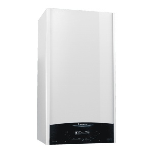 Centrala termica in condensare Ariston Genus One+ 30 kW, Clasa A, Schimbator de caldura XtraTech, Ecran LCD tactil, Meniu in limba romana, Autodiagnoza, Kit de evacuare inclus