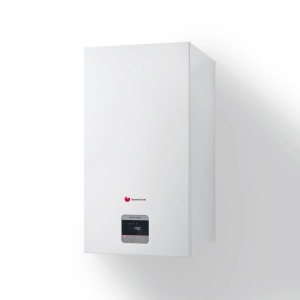 Pachet centrala termica pe gaz/GPL in condensare Saunier Duval IsoTwin Condens T35, 35 kW, cu boiler incorporat 42 litri, clasa energetica A, kit evacuare inclus + Montaj + PIF (valabil pentru NEAMT, IASI si BARLAD) - Img 4