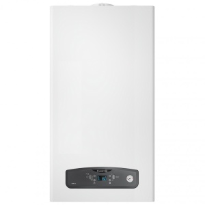 Pachet Economie si Eficienta - Centrala termica pe gaz/GPL in condensare Ariston Cares S 24 kW, schimbator otel inox, incalzire si ACM, Kit evacuare inclus, calorifere, robineti tur/retur, cap termostatic Wi-Fi si termostat inteligent KOPH I302