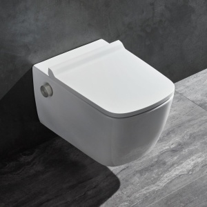 Set TECEneo vas WC cu functie de bideu, apa calda si rece, cu capac slim - Img 4