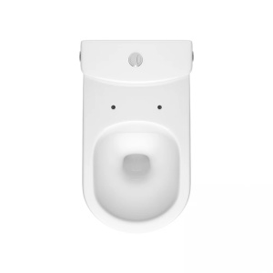 Set vas WC stativ, Zip SimpleOn, cu rezervor si capac slim + soft close, alb - Img 2