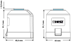Termomotor HERZ M28 x 1.5, 230 V, 50 Hz, pentru control on-off Project - Img 2