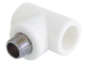 Teu PPR alb, Ø25-3/4 E-25