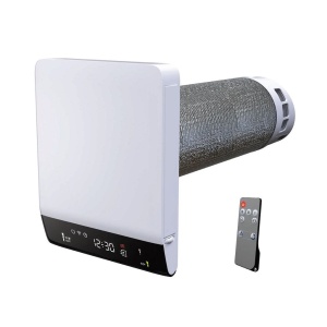 Ventilator cu recuperator de caldura, cu telecomanda, Breezy 160-E Smart