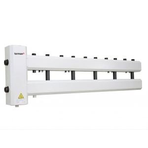 Ansamblu distribuitor + Butelie de egalizare 1 1/4" - 1", 5+1 cai, iesiri sus, Termax KSH52G125.200