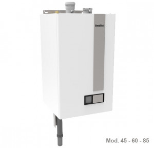 Centrala termica Fondital Itaca CH KR 45 kW - schimbator de caldura din otel inoxidabil, doar incalzire, kit de evacuare inclus
