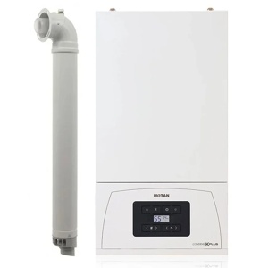 Centrala termica pe gaz in condensare Motan Condens KPlus C38GC20V1, 20 kW, incalzire si ACM, Kit evacuare inclus