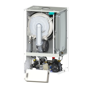Centrala termica pe gaz in condensare Motan MKDens 25 P Compozit, 25 kW, tiraj fortat, clasa A, incalzire si ACM, Kit de evacuare inclus - Img 4