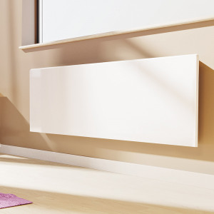 Convector FinEco Cloud cu AirSafe TESY CN 06 100 EА CLOUD AS W, electric cu montaj pe perete, control prin internet, 1000 W, pornire adaptiva, potrivit si pentru incalzirea bailor, 10 - 13 m², Alb
