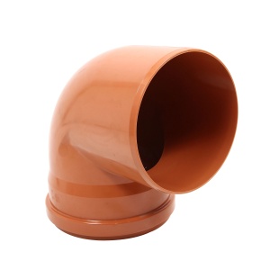 Cot PVC, cu inel, Ø 200 mm, unghi 87° - Img 2