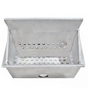 Creuzet din inox pentru termoseminee cu peleti KOPH FIAMA PM 25/30 kW, grosime 4 mm