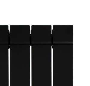 Element FONDITAL Garda S/90 din aluminiu 1600 mm, Black Coffee - Img 3