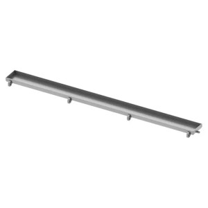 Grila pentru placare cu faianta TECEdrainline „plate” 700 mm, otel inoxidabil, dreapta