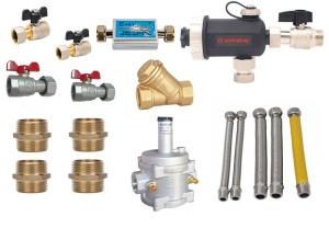 Kit complet armaturi montaj centrala Ariston / Fondital / Newatherm