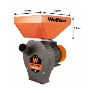 Moara pentru cereale Wolfson cu suport metalic, 2in1, 2700 W, 200 kg/h - Img 4