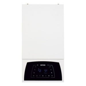Pachet apartament cu 2 camere, centrala termica pe gaz in condensare 25 kW, Motan Condens Plus 100 25 C38GC25V1XP4, +2 ani Extra Garantie, Calorifere, Termostat Wireless, Set robineti tur/retur, Kit evacuare inclus si Kit complet armaturi montaj - Img 3