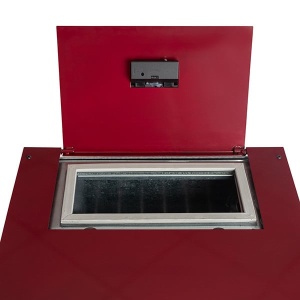 Termosemineu cu peleti Termax Kamin ECO 25 kW, pompa de reciculare si vas expansiune inclus