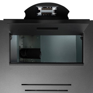 Pachet termosemineu cu peleti KOPH PM 25 kW Fiama, buncar peleti 25 kg, pompa recirculare si vas expansiune incorporate, Crem