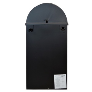 Pachet Termosemineu pe lemn Termax Faurar, 11.52 kW, randament 85.59%, 75 m², Negru, Grup siguranta, Pompa recirculare si Boiler termoelectric Tesy 80 litri - Img 5
